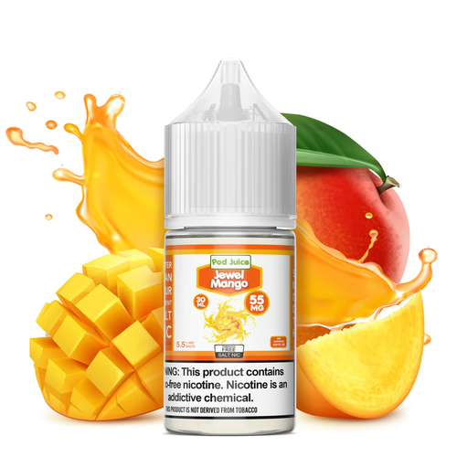 Pod Juice Jewel Mango Freeze TFN Salt 30mL Pod Juice Jewel Mango Freeze TFN Salt 30mL