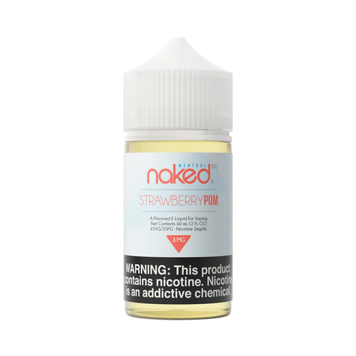 Naked 100 Strawberry Pom (Brain Freeze) 60ml Naked 100 Strawberry Pom (Brain Freeze) 60ml