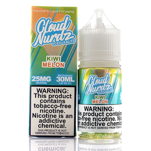Cloud Nurdz Kiwi Melon ICED (TFN) Salt 30ml Cloud Nurdz Kiwi Melon ICED (TFN) Salt 30ml