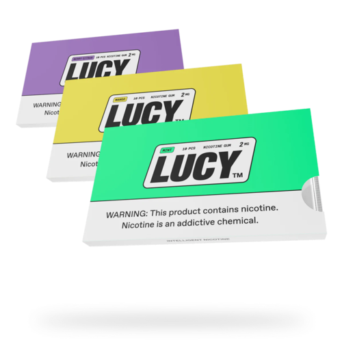 Lucy Lucy Nicotine Gum 2mg Lucy Lucy Nicotine Gum 2mg
