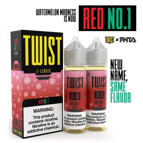 Twist E-Liquids Red No. 1 (Watermelon Madness) 120mL Twist E-Liquids Red No. 1 (Watermelon Madness) 120mL