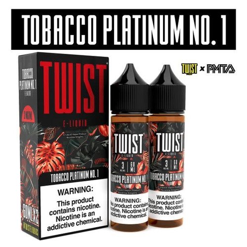Twist E-Liquids Tobacco Platinum No. 1 120mL Twist E-Liquids Tobacco Platinum No. 1 120mL