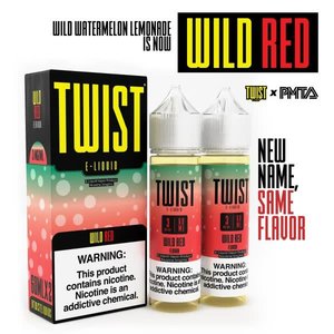 Twist E-Liquids Wild Red (Wild Watermelon Lemonade) 120mL