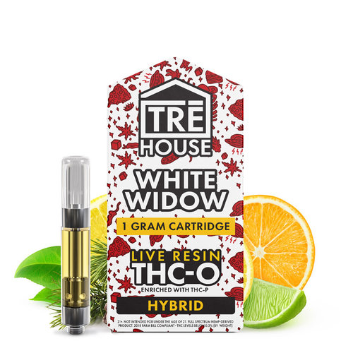 Tre House Live Resin THC-O Cartridge + THC-P 1g