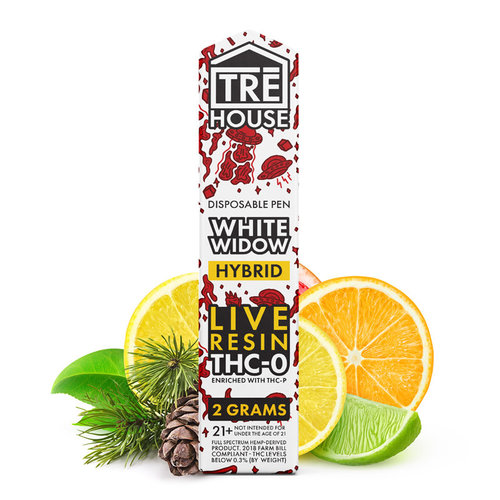 Tre House Live Resin THC-O Vape Pen - High Potency - 2g Tre House Live Resin THC-O Vape Pen - High Potency - 2g