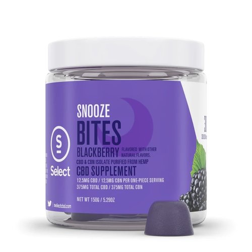 Select CBD Snooze Bites - Blackberry Select CBD Snooze Bites - Blackberry