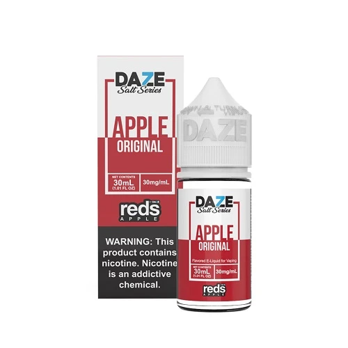 7 Daze Reds Apple Original Salt (Synthetic) 30ml