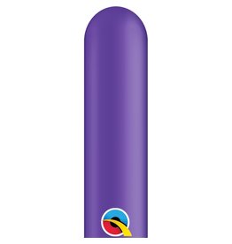 260Q Purple Violet Balloon 1 Dozen Flat