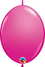 12" Wild Berry Quick Link Balloons 1 Dozen Flat