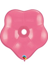 16" Geo Blossom Rose Balloon Flat