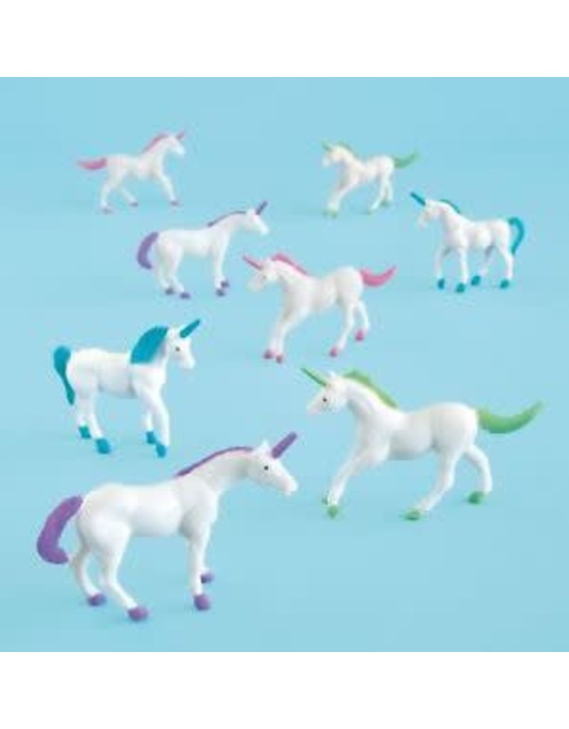 Unicorn Plastic Figurines (8)