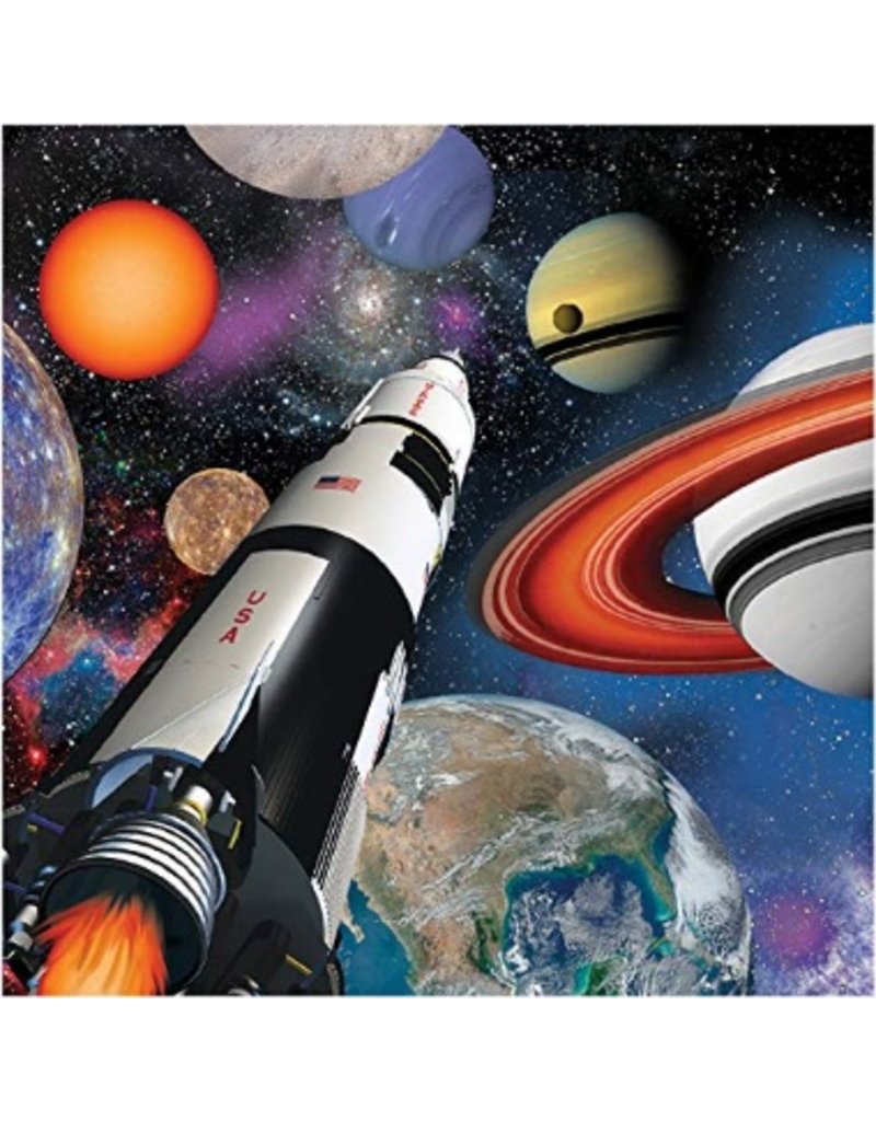 Space Blast Beverage Napkins (16)