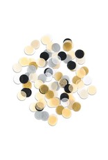 Jumbo Paper Tissue Confetti Gold/Silver/Black