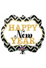 Happy New Year Marquee 25" Mylar Balloon