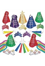 New Years Evening Sparkle Jewel Tones Kit For 50 People