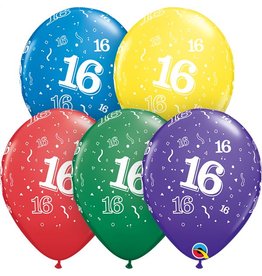 11" #16 Around Balloons (Without Helium)