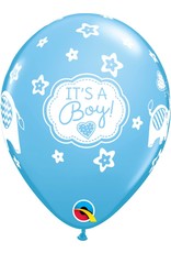 11" It's A Boy Elephants Balloon (Without Helium)