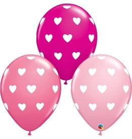 11" Big Hearts Balloon (Without Helium)