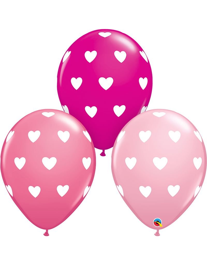 11" Big Hearts Balloon (Without Helium)