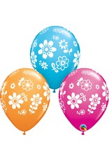 11" Daisies Balloon (Without Helium)