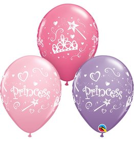 11" Princess Balloon (Without Helium)