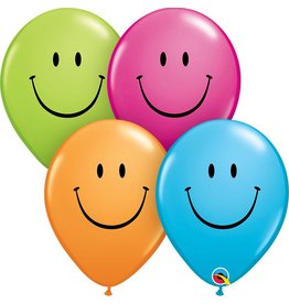 11" Smile Face Balloon (Without Helium)