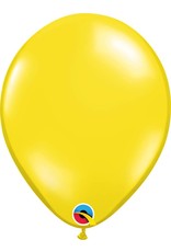 11" Citrine Yellow Latex Balloon (Without Helium)