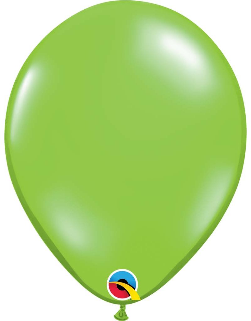 11" Jewel Lime Latex Balloon (Without Helium)