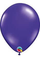 11" Quartz Purple Latex Balloon (Without Helium)