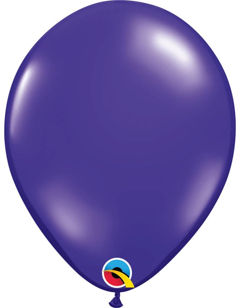 11" Quartz Purple Latex Balloon (Without Helium)