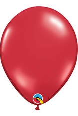 11" Ruby Red Latex Balloon (Without Helium)