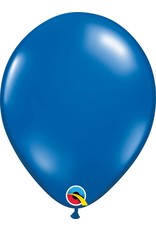 11" Sapphire Blue Latex Balloon (Without Helium)