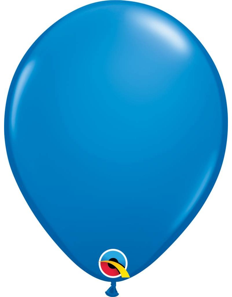 11" Dark Blue Latex Balloon (Without Helium)