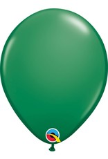 11" Green Latex Balloon (Without Helium)