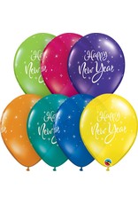 11" New Years Sparkle Latex Balloon
