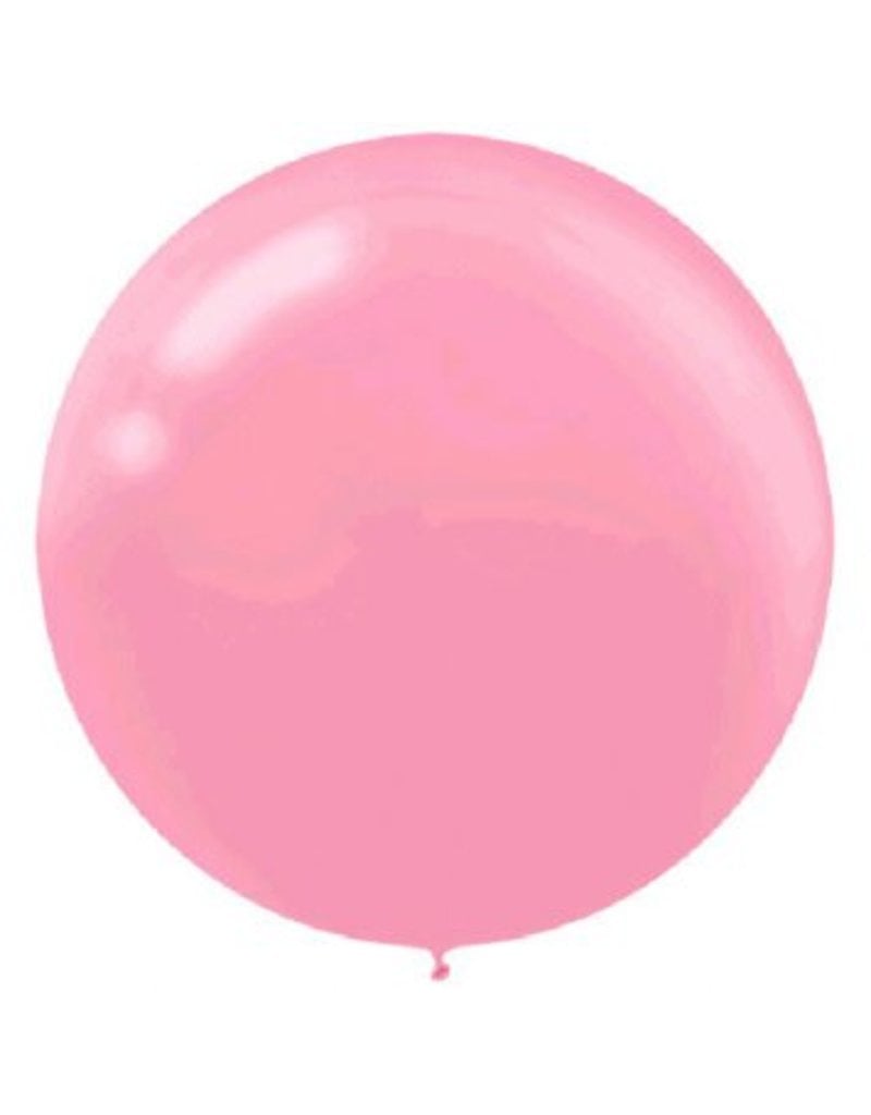 24" Pink Balloon (With Helium)