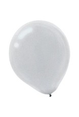 Silver Pearl 11" Latex Balloons (15)