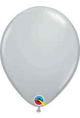 11" Gray Latex Balloon (Without Helium)