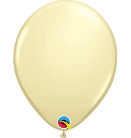 11" Ivory Silk Latex Balloon (Without Helium)
