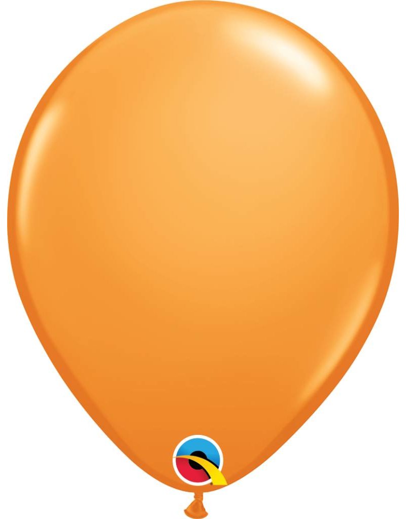 11" Orange Latex Balloon (Without Helium)