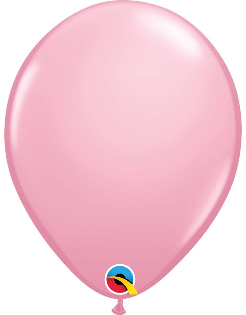 11" Pink Latex Balloon (Without Helium)