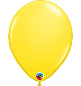 11" Yellow Latex Balloon (Without Helium)