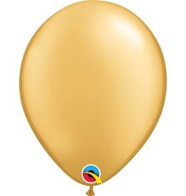 11" Gold Latex Balloon (Without Helium)