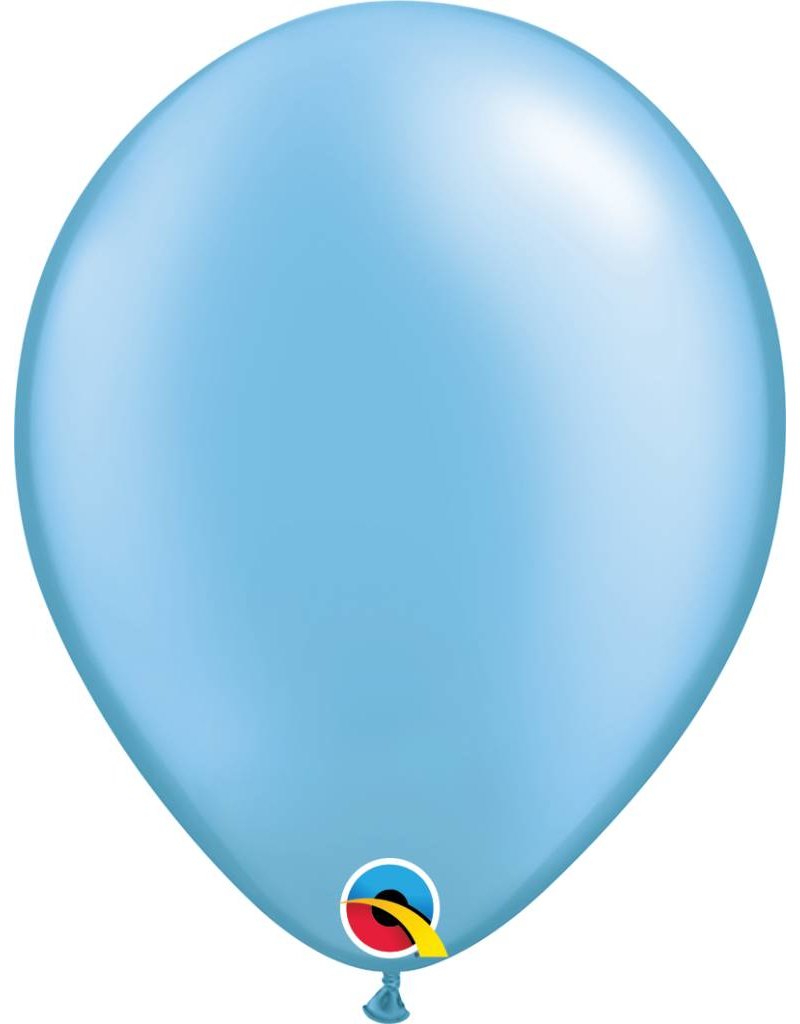 11" Pearl Azure Latex Balloon (Without Helium)