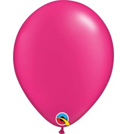 11" Pearl Magenta Latex Balloon (Without Helium)