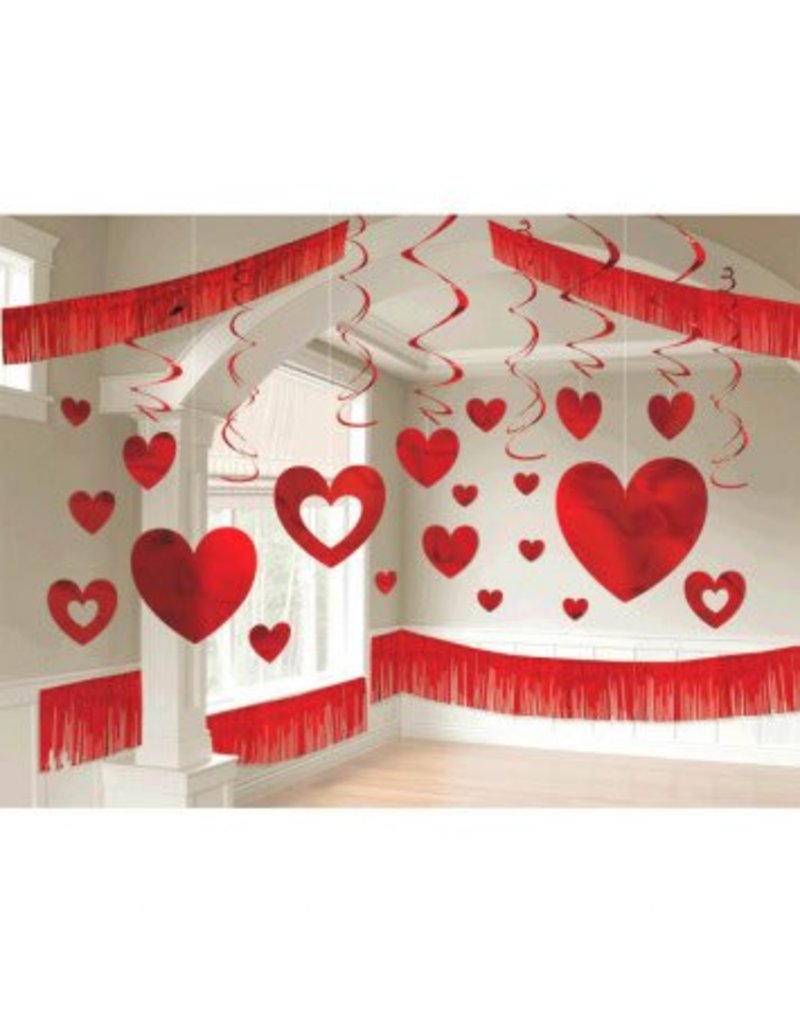 Valentine's Day Foil Giant Room Decorating Kit