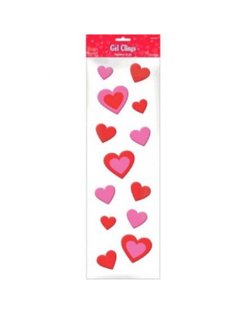 Valentine Long Gel Clings