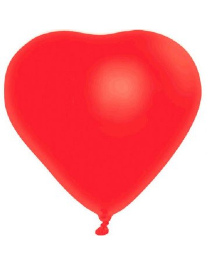 Heart-Shaped Latex Balloon