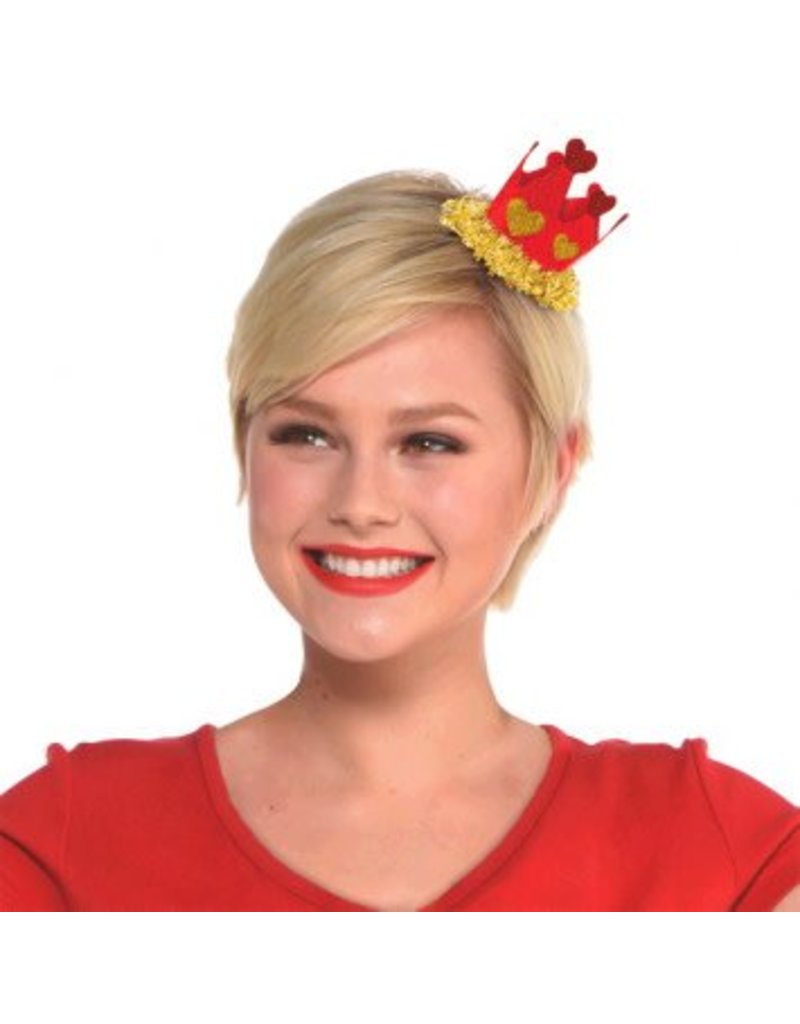 Valentine's Crown Hair Clip