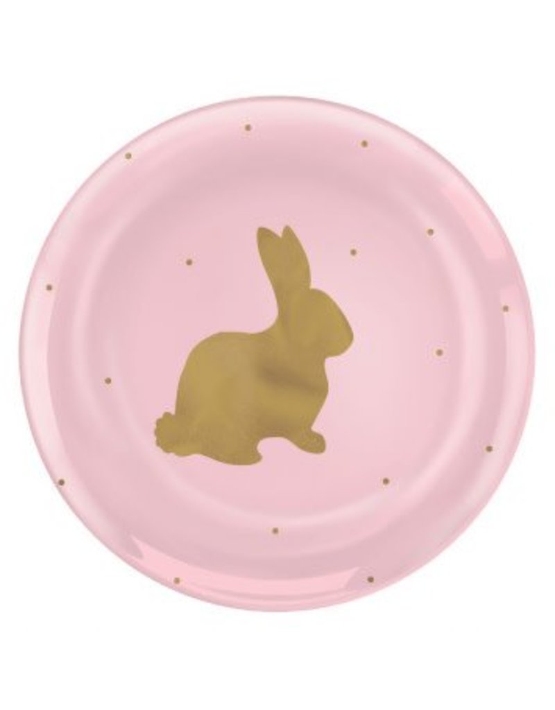 Easter Bunny Coupe Plates 7 1/2" (20)